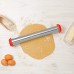 Adjustable Rolling Pin- Stainless Steel French Dough Roller w 13 Barrel and 3 Removable Rings to Adjust Thickness- Cleaner than Wood - B01H41ILWG